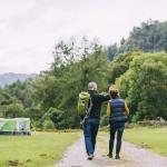 Senior Couple Hiking Together